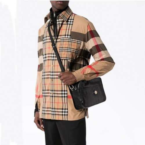 [버버리]Burberry 2020 Mens Vintage Basic Cotton Tshirts - 버버리 2020 남성 빈티지 베이직 코튼 셔츠 Bur02651x.Size(s - 2xl).카멜