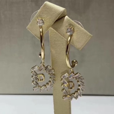 Dior 2020 Ladies Earring  - 디올 2020 여성용 이어링 ACC0323.(옐로우골드)