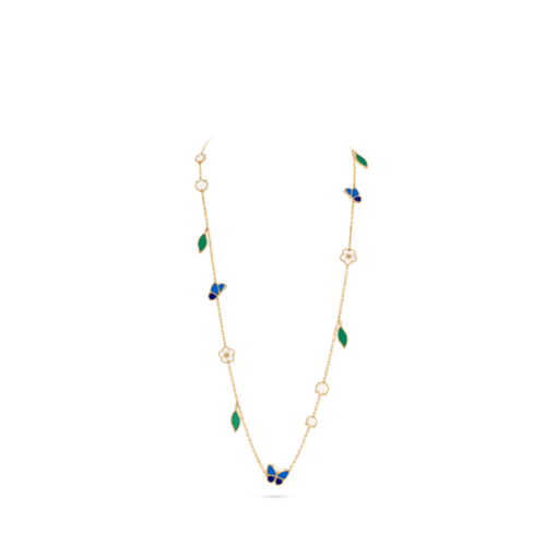 반클리프 아펠 럭키 스프링 버터플라이 네크리스 - Van Cleef & Arpels Lucky Spring Butterfly Necklace - acc0371x