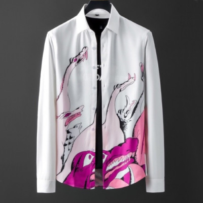 [루이비통]Louis vuitton 2020 Mens Trendy Cotton shirts - 루이비통 2020 남성 트렌디 코튼 셔츠 Lou01868x.Size(m - 3xl).화이트