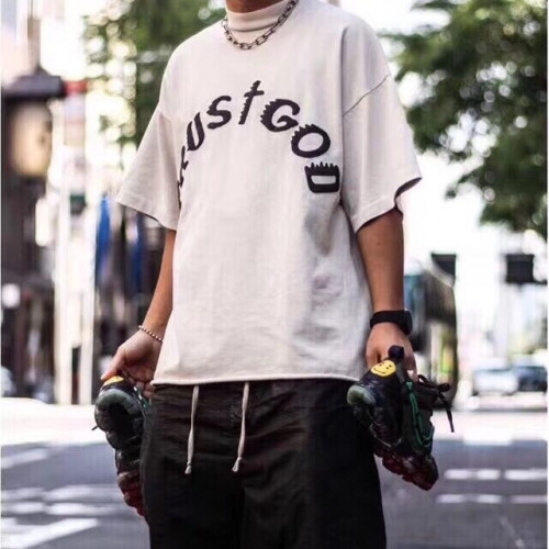 Kanye west 2020 Mm/Wm Logo Oversize Cotton Short Sleeved Tshirt - 카니예 웨스트 2020 남/녀 로고 오버사이즈 코튼 반팔티 Kany0062x.Size(s - xl).아이보리