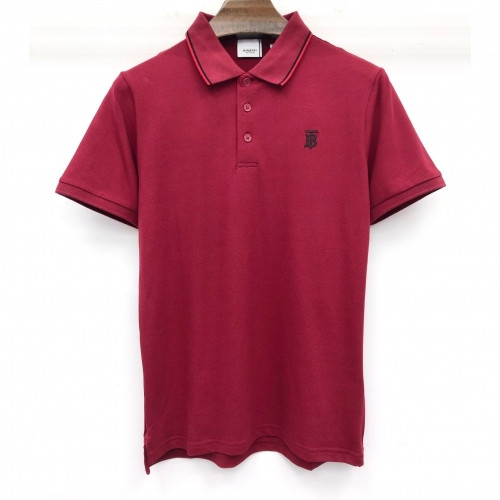 [버버리]Burberry 2020 Mens Logo Short Sleeved Polo Tshirts - 버버리 2020 남성 로고 폴로 반팔티 Bur02710x.Size(m - 3xl).레드