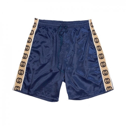 [구찌]Gucci 2020 Mens Initial Logo Vintage Casual Half Pants - 구찌 2020 남성 이니셜 로고 빈티지 캐쥬얼 반바지 Guc02802x.Size(m - 2xl).블루