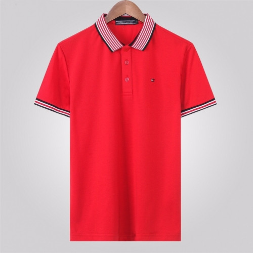 [토미]Tommy 2020 Mens Logo Cotton Polo Short Sleeved Tshirts - 토미 2020 남성 로고 코튼 폴로 반팔티 Tomy0042x.Size(m - 3xl).레드
