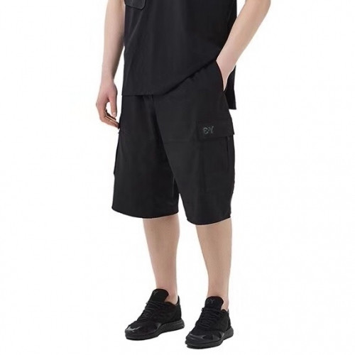 [요지야마모토]Y3 2020 Mens Casual Logo Training Cotton Half Pants - 요지야마모토 2020 남성 캐쥬얼 로고 트레이닝 코튼 반바지 Y3/0099x.Size(s - 2xl).블랙
