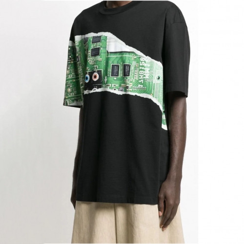 [메종 마르지엘라]Maison margiela 2020 Mens Deserve Printing Cotton Short Sleeved Tshirts - 메종 마르지엘라 2020 남성 프린팅 코튼 반팔티 Mai0021x.Size(m - 2xl).블랙