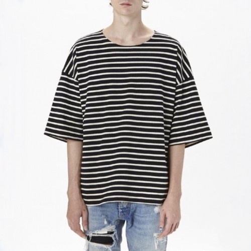 [피어오브갓]Fear of god 2020 Mm/Wm Oversize Minimal Cotton Short Sleeved Tshirts - 피어오브갓 2020 남/녀 미니멀 오버사이즈 코튼 반팔티 Fea0145x.Size(s - xl).블랙