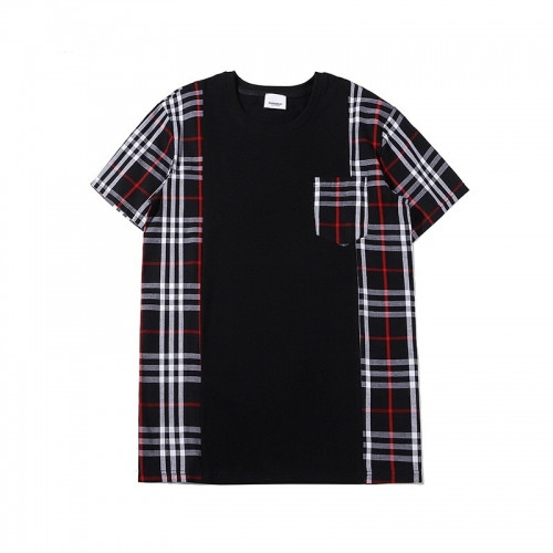 [버버리]Burberry 2020 Mm/Wm Logo Cotton Short Sleeved Tshirts - 버버리 2020 남/녀 로고 코튼 반팔티 Bur02778x.Size(s - 2xl).블랙