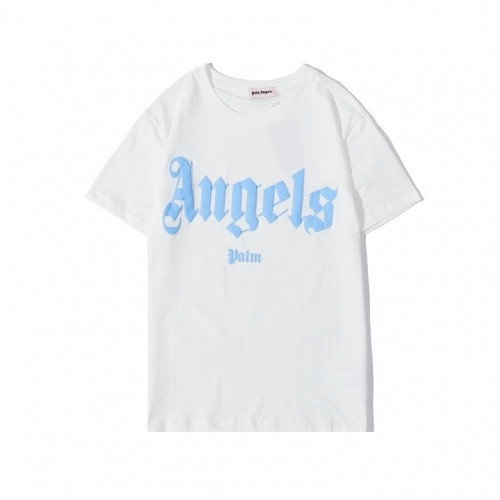 [팜 엔젤스]Palm Angels 2020 Mm/Wm Logo Cotton Short Sleeved Tshirts - 팜 엔젤스 2020 남/녀 로고 코튼 반팔티셔츠 Pam0156x.Size(s - 2xl).화이트