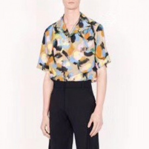 [디올]Dior 2020 Mens Logo Classic Cotton Tshirts - 디올 2020 남성 로고 클래식 코튼 셔츠 Dio0730x.Size(s - xl).블루