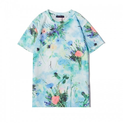 [루이비통]Louis vuitton 2020 Mens Logo Short Sleeved Tshirts - 루이비통 2020 남성 로고 반팔티 Lou02047x.Size(s - 2xl).블루