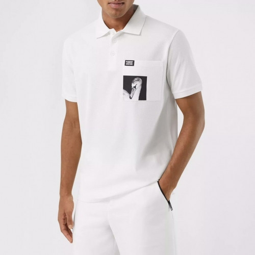 [버버리]Burberry 2020 Mm/Wm Logo Cotton Short Sleeved Polo Tshirts - 버버리 2020 남/녀 로고 코튼 폴로 반팔티 Bur02799x.Size(m - 2xl).화이트