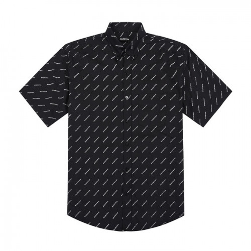 [발렌시아가]Balenciaga 2020 Mens Logo Cotton Short Sleeved Tshirts - 발렌시아가 2020 남성 로고 코튼 반팔 셔츠 Bal0682x.Size(xs - l).블랙