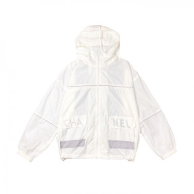 [샤넬]Chanel 2020 Mens Logo Casual Windproof Jackets - 샤넬 2020 남성 로고 캐쥬얼 방풍 자켓 Cnl0599x.Size(m - 2xl).화이트
