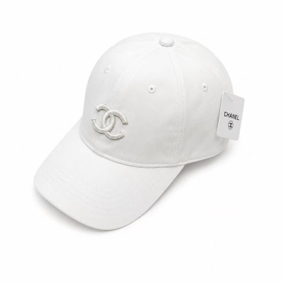 Chanel Mm / Wm Cap - 샤넬 남여공용 모자 CHAM0177, 화이트