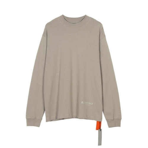 [피어오브갓]Fear of god 2020 Mens Oversize Minimal Cotton Tshirts - 피어오브갓 2020 남성 오버사이즈 미니멀 코튼 긴팔티 Fea0171x.Size(s - xl).카멜