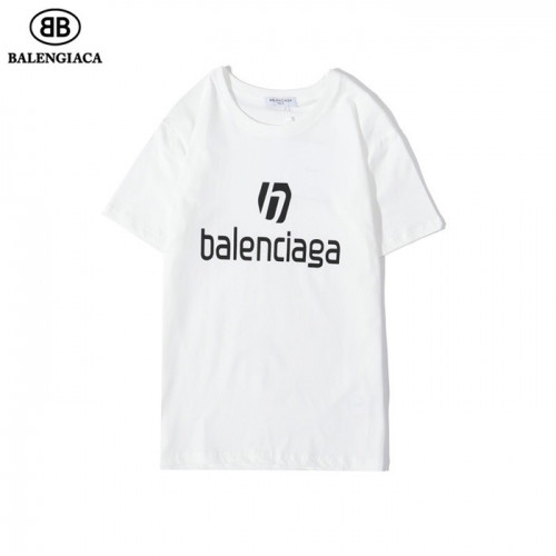 [발렌시아가]Balenciaga 2020 Mm/Wm Logo Cotton Short Sleeved Tshirts - 발렌시아가 2020 남자 로고 오버사이즈 코튼 반팔티 Bal0712x.Size(s - 2xl).화이트