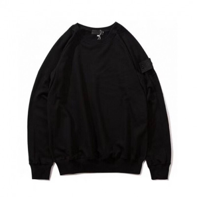 Stone Island 2019 Mens Light Reflection Logo Cotton Man-to-man - 스톤아일랜드 2019 남성 로고 코튼 맨투맨 Sto0234x.Size(m - 2xl).블랙