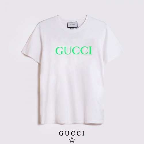 [매장판]Gucci 2020 Mm/Wm Logo Short Sleeved Tshirts - 구찌 2020 남자 로고 반팔티 Guc02959x.Size(s - 2xl).화이트