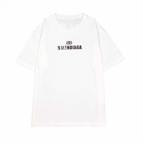 [발렌시아가]Balenciaga 2020 Mm/Wm Logo Cotton Short Sleeved Tshirts - 발렌시아가 2020 남자 로고 오버사이즈 코튼 반팔티 Bal0721x.Size(xs - l).화이트