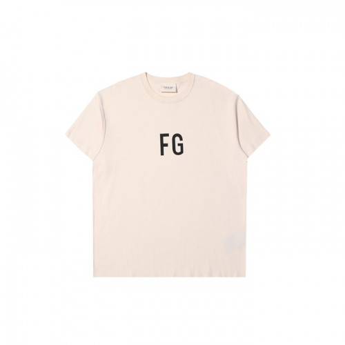 [피어오브갓]Fear of god 2020 Mm/Wm Minimal Cotton Short Sleeved Tshirts - 피어오브갓 2020 남/녀 미니멀 코튼 반팔티 Fea0186x.Size(xs - l).아이보리