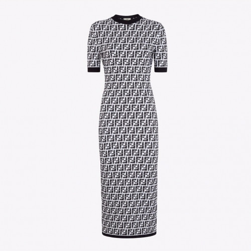 Fendi Womens Logo Long One-Pieces - 펜디 2020 여성 로고 롱 원피스 - fen771x