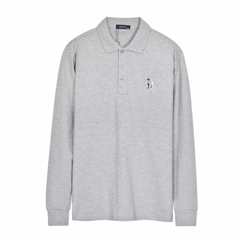Hazzys Mens Business Polo Tshirts - 헤지스 2020 남성 코튼 폴로 긴팔티 Haz18x