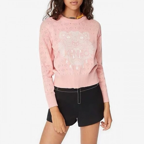 [겐조]Kenzo 2020 Womens  Logo Modern Sweater - 겐조 2020 여자  로고 모던 스웨터 Ken0122x.Size(m - 2xl).핑크