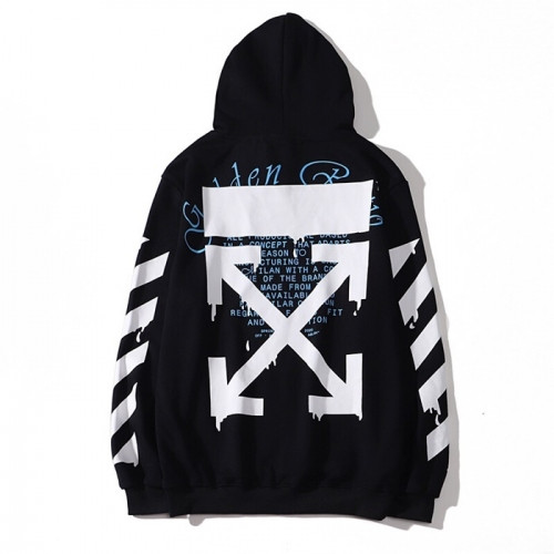 [오프화이트]Off-white 2020 Mm/Wm Logo Cotton Oversize HoodT - 오프화이트 2020 남자 로고 코튼 오버사이즈 후드티 Off0491x.Size(m - 2xl).블랙