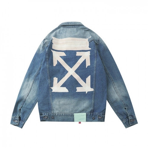 Off-white 2020 Mens Logo Casual Denim Jackets - 오프화이트 2020 남성 로고 캐쥬얼 데님 재킷 Off0510x.Size(m - 2xl).블루