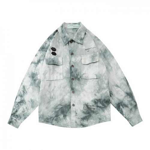 Off-white 2020 Mens Logo Casual Denim Jackets - 오프화이트 2020 남성 로고 캐쥬얼 데님 재킷 Off0511x.Size(m - 2xl).그린