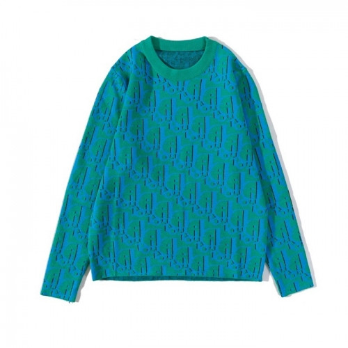 Dior 2020 Mens Retro Logo Crew-neck Sweaters - 디올 2020 남성 레트로 로고 크루넥 스웨터 Dio0773x.Size(m - 2xl).그린