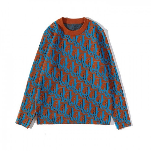 Dior 2020 Mens Retro Logo Crew-neck Sweaters - 디올 2020 남성 레트로 로고 크루넥 스웨터 Dio0774x.Size(m - 2xl).버건디