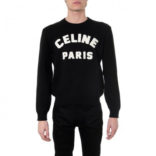 Celine Mm/Wm Hedi Slimane Logo Sweater - 셀린느 남/녀 로고 스웨터 - cel75x