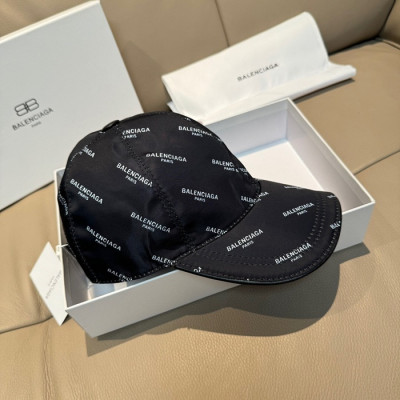 Balenciaga Mm / Wm Cap - 발렌시아가 남여공용 모자 BALM0032, 블랙