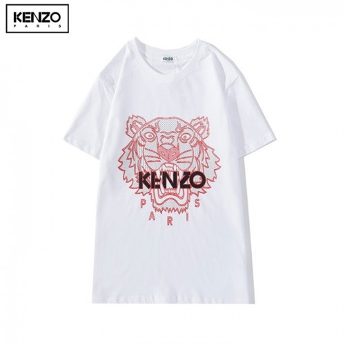 [겐조]Kenzo 2020 Mm/Wm Tiger Cotton Short Sleeved Tshirts - 겐조 2020 남/녀 타이거 캐쥬얼 코튼  반팔티 Ken0126x.Size(s - 2xl).화이트