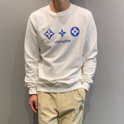 [루이비통]Louis vuitton 2020 Mens Casual Cotton Tshirts - 루이비통 2020 남성 캐쥬얼 코튼 긴팔티 Lou02146x.Size(s - 2xl).화이트