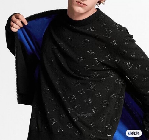 [루이비통]Louis vuitton 2020 Mens Monogram Wool Sweaters - 루이비통 2020 남성 모노그램 울 스웨터 Lou02153x.Size(m - 2xl).블랙