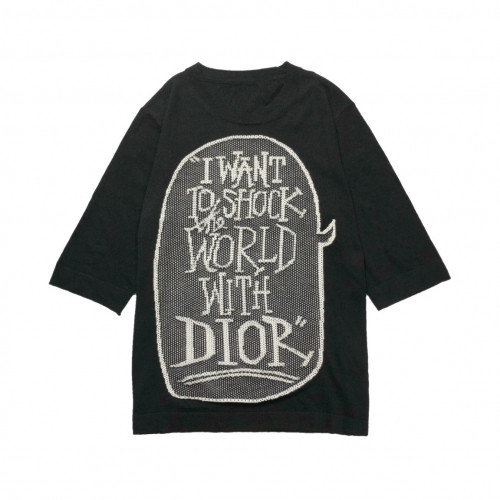 [디올]Dior 2020 Mens Casual Crew-neck Short Sleeved Tshirts - 디올 2020 남성 캐쥬얼 크루넥 반팔티 Dio0788x.Size(s - xl).블랙