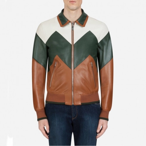 Dior 2020 Mens Logo Modern Casual Leather Jackets- 디올 2020 남성 로고 모던 캐쥬얼 가죽 자켓 Dio0802x.Size(m - 3xl).브라운