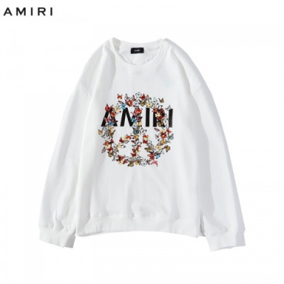 Amiri 2020 Mens Logo Casual Cotton Tshirts - 아미리 2020 남성 로고 캐쥬얼 코튼 맨투맨 Ami0113x.Size(m - 2xl).화이트