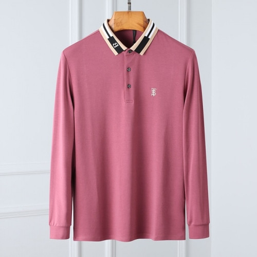 [버버리]Burberry 2020 Mens Logo Casual Cotton Polo Tshirts - 버버리 2020 남성 로고 캐쥬얼 코튼 폴로 맨투맨 Bur02957x.Size(m - 3xl).핑크