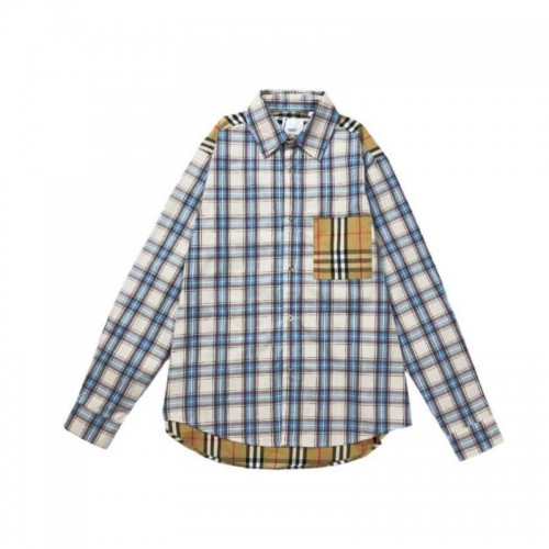 [버버리]Burberry 2020 Mens Vintage Basic Tshirts - 버버리 2020 남성 빈티지 베이직 셔츠 Bur02974x.Size(s - 2xl).블루