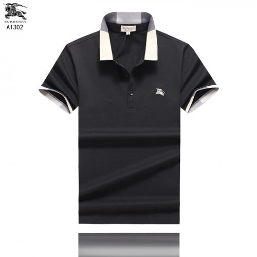 [버버리]Burberry 2020 Mens Logo Cotton Short Sleeved Polo Tshirts - 버버리 2020 남성 로고 코튼 폴로 반팔티 Bur02975x.Size(m - 3xl).블랙