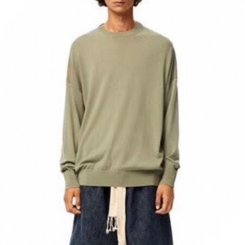 Loewe 2020 Mm/Wm Logo Crew-neck Wool Sweaters - 로에베 2020 남자 로고 크루넥 울 스웨터 Loe0295x.Size(m - 2xl).민트