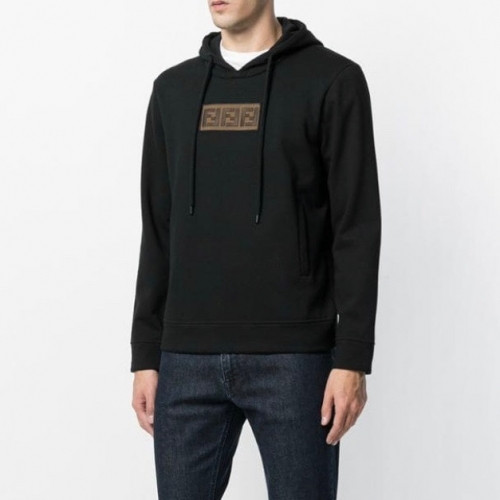 Fendi 2020 Mens Logo Casual Cotton Hoodie - 펜디 2020 남성 로고 캐쥬얼 코튼 후디 Fen0813x