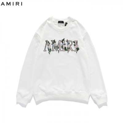 Amiri 2020 Mens Logo Casual Cotton Tshirts - 아미리 2020 남성 로고 캐쥬얼 코튼 맨투맨 Ami0131x.Size(m - 2xl).화이트