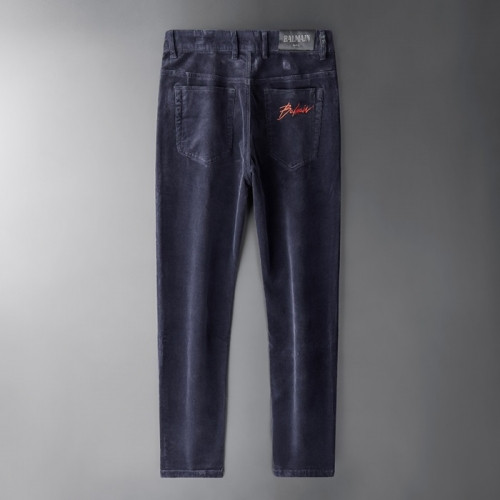 Balmain 2020 Mens Velvet Pants - 발망 2020 남성 캐쥬얼 벨벳 팬츠 Bam0105x.Size(30 - 38).네이비