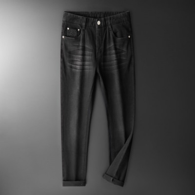 Loewe Mens Classic Denim Jeans - 로에베 남성 클래식 데님 청바지 - loe306x