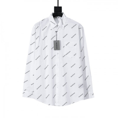 [발렌시아가]Balenciaga 2020 Mens Logo Cotton Tshirts - 발렌시아가 2020 남성 로고 코튼 셔츠 Bal0786x.Size(xs - l).화이트